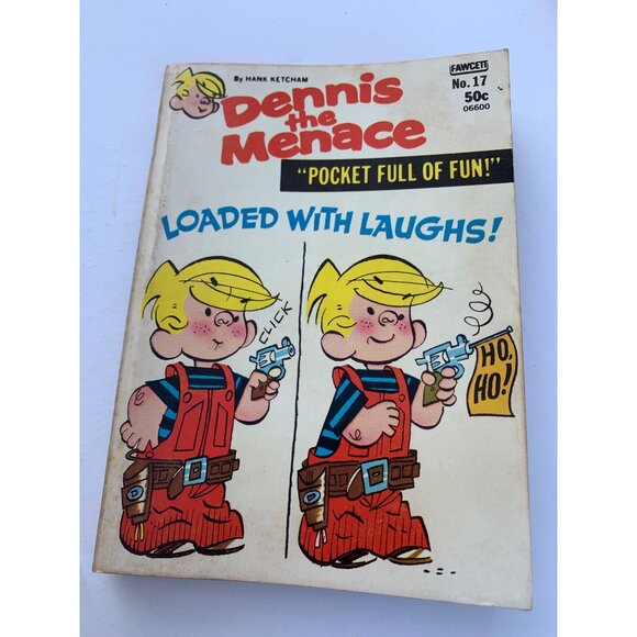 Dennis The Menace Pocket Full of Fun No. 17 Comic Book Digest 1973 Edition - Picture 14 of 14